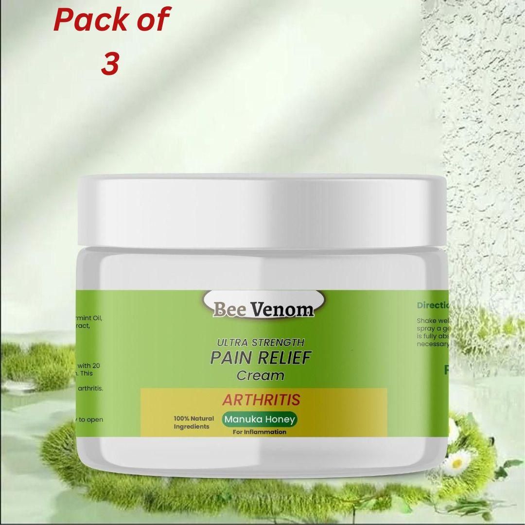 BeeTherapy™ #1 Bee Venom Pain Relief Cream | (Pack Of 3)🔥