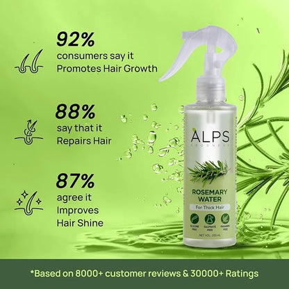 Rosemary Water, Hair Spray For Regrowth🌿  (Pack of 3)100ml